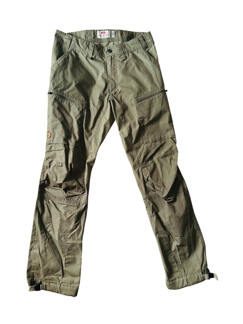 Fjallraven Abisko Lite Trekking Trouser Pants Green Laurel Men’s 30-31” Regular - Picture 4 of 12